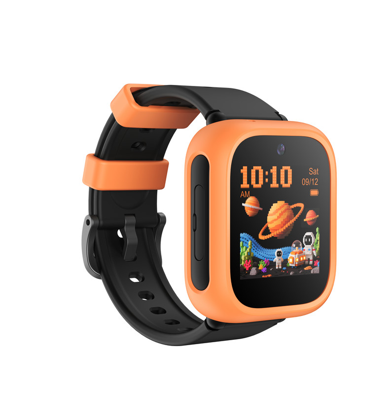 TCL Kids Watch K5 Siyah Turuncu Akıllı Çocuk Saati