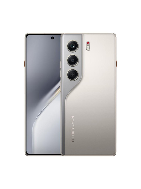Tecno Camon 40 12 GB RAM 256 GB Titanyum Gri Cep Telefonu (Tecno Türkiye Garantili)