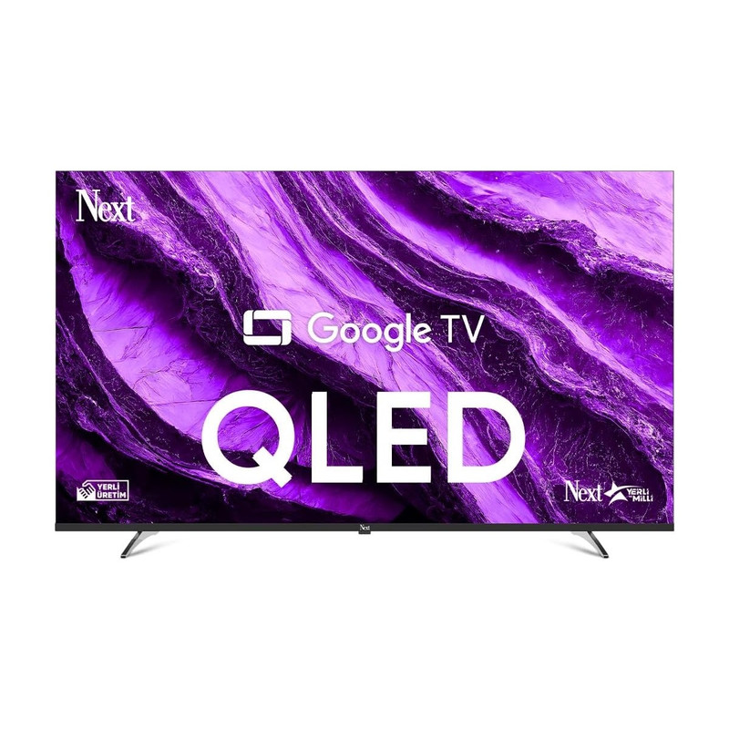 Next YE-58GFSG8-QLED 4K Ultra HD 58 inç 147 Ekran Uydu Alıcılı Google Smart QLED TV Televizyon