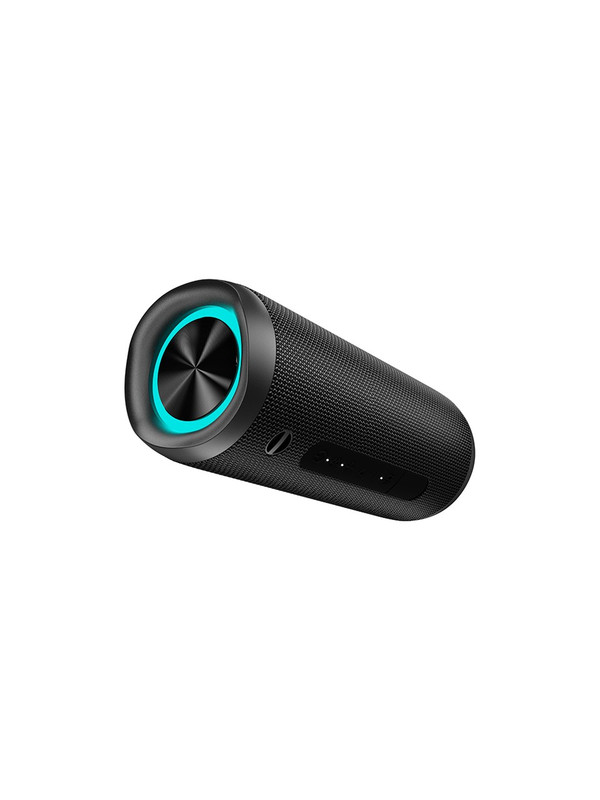 Qcy SP7 40W Taşınabilir Bluetooth Hoparlör 14 Saat Dinleme RGB Işık IPX7 TF Kart Girişli