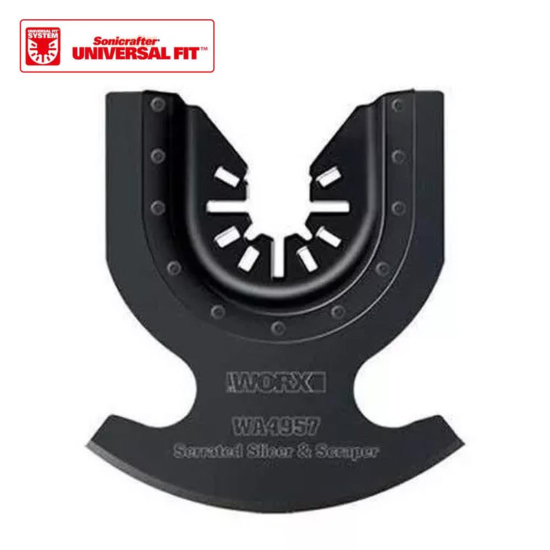 Worx WA4957 Çok Amaçlı Raspalama Makinesi İçin 65 MM Universal Kazıma ve Halı Kesme Bıçağı