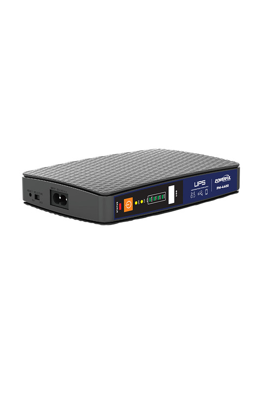 Powerful PM-4400 8000ma Lityum Pil Micro Dc Modem UPS Kesintisiz Güç Kaynağı