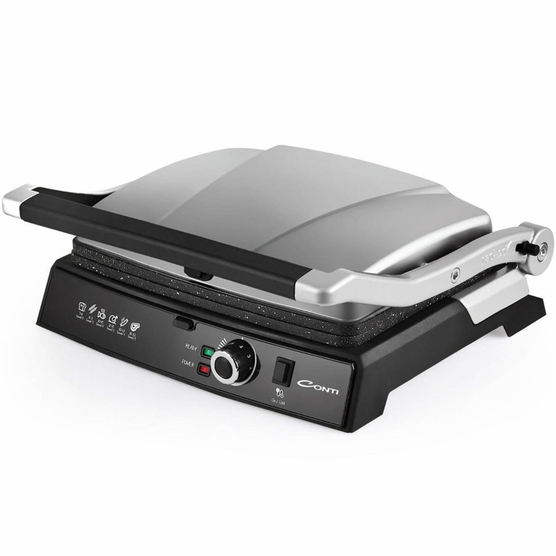Conti CG-320 Bestost 2000W 6 Dilim Tost ve Izgara Makinesi Inox