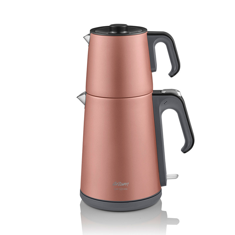 Arzum AR3080-G Çay Sefası 1650 W Gün Batımı Çelik Çay Makinesi
