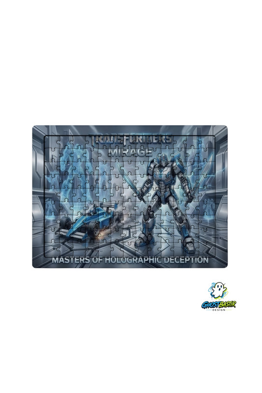Ghostbastır Design Transformers Mirage 99 Parça Ayaklı Puzzle - Dekoratif Çocuk Yapbozu 0208