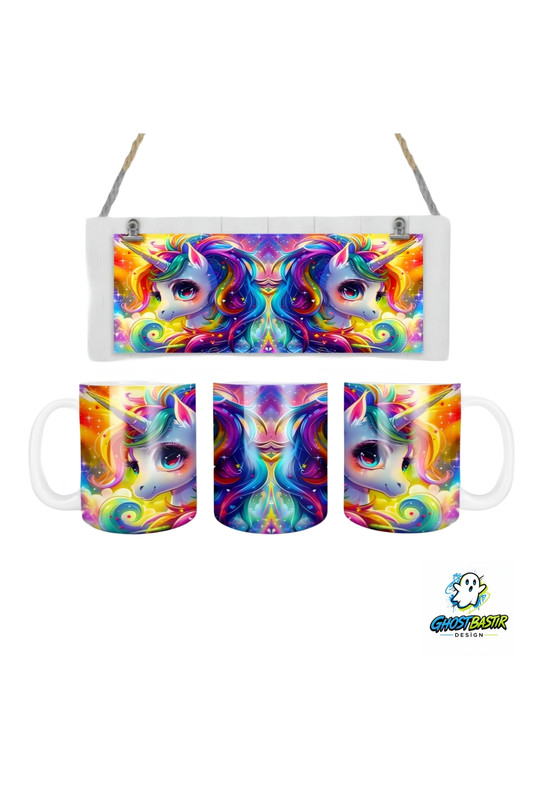 Ghostbastır Design Unicorn Kupa Bardak - 1 Adet K0443